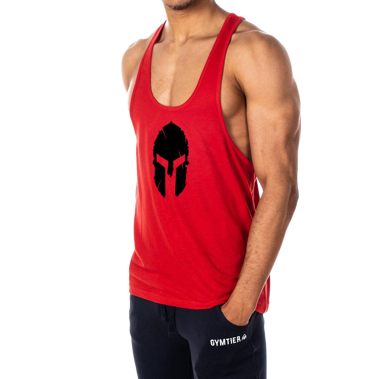 Spartan Mens Stringer Tank Top - Gymfit