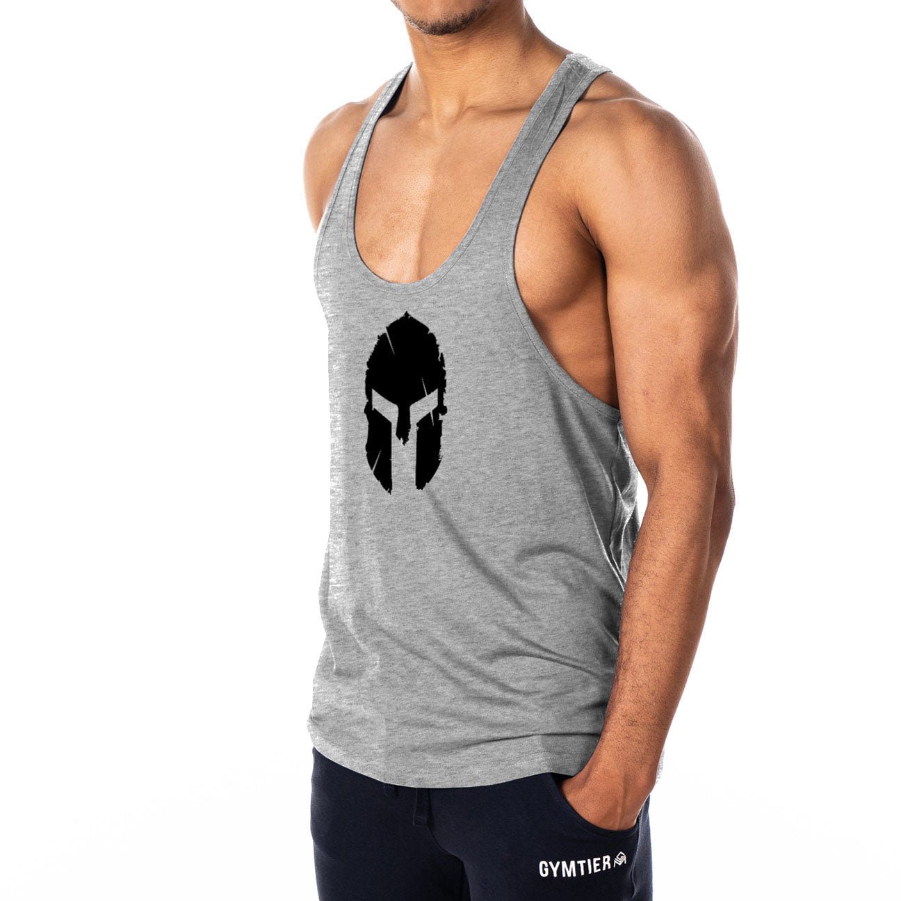 Spartan Mens Stringer Tank Top - Gymfit