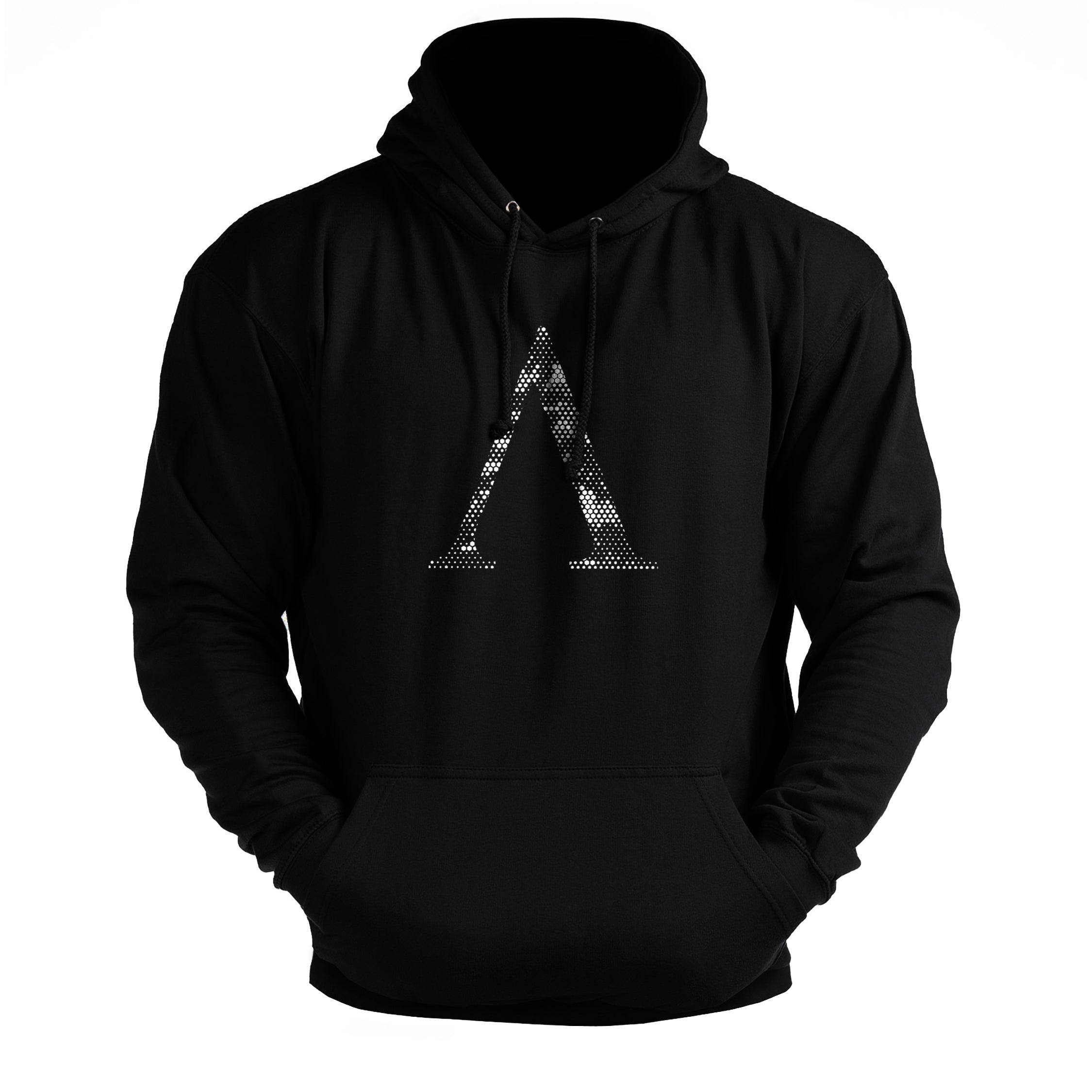 Spartan Symbol Hex Camo - Gym Hoodie - Gymfit