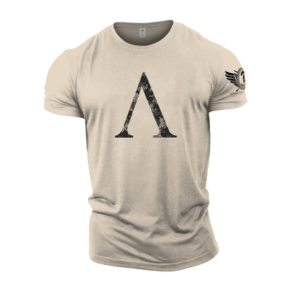 Spartan Symbol Hex Camo - Gym T-Shirt - Gymfit