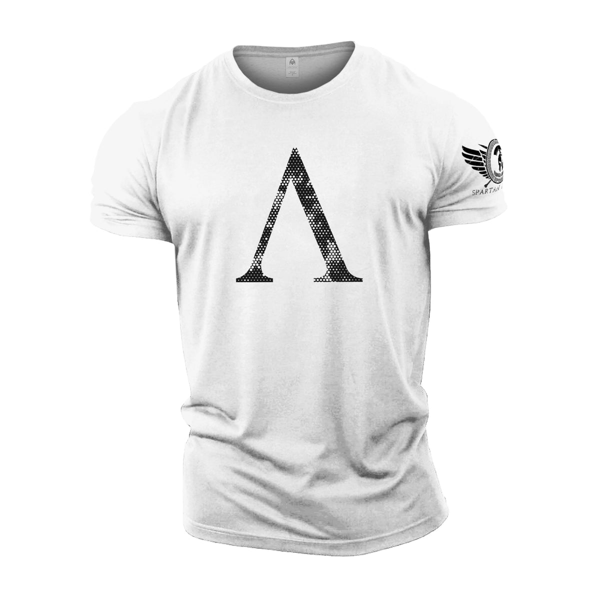 Spartan Symbol Hex Camo - Gym T-Shirt - Gymfit