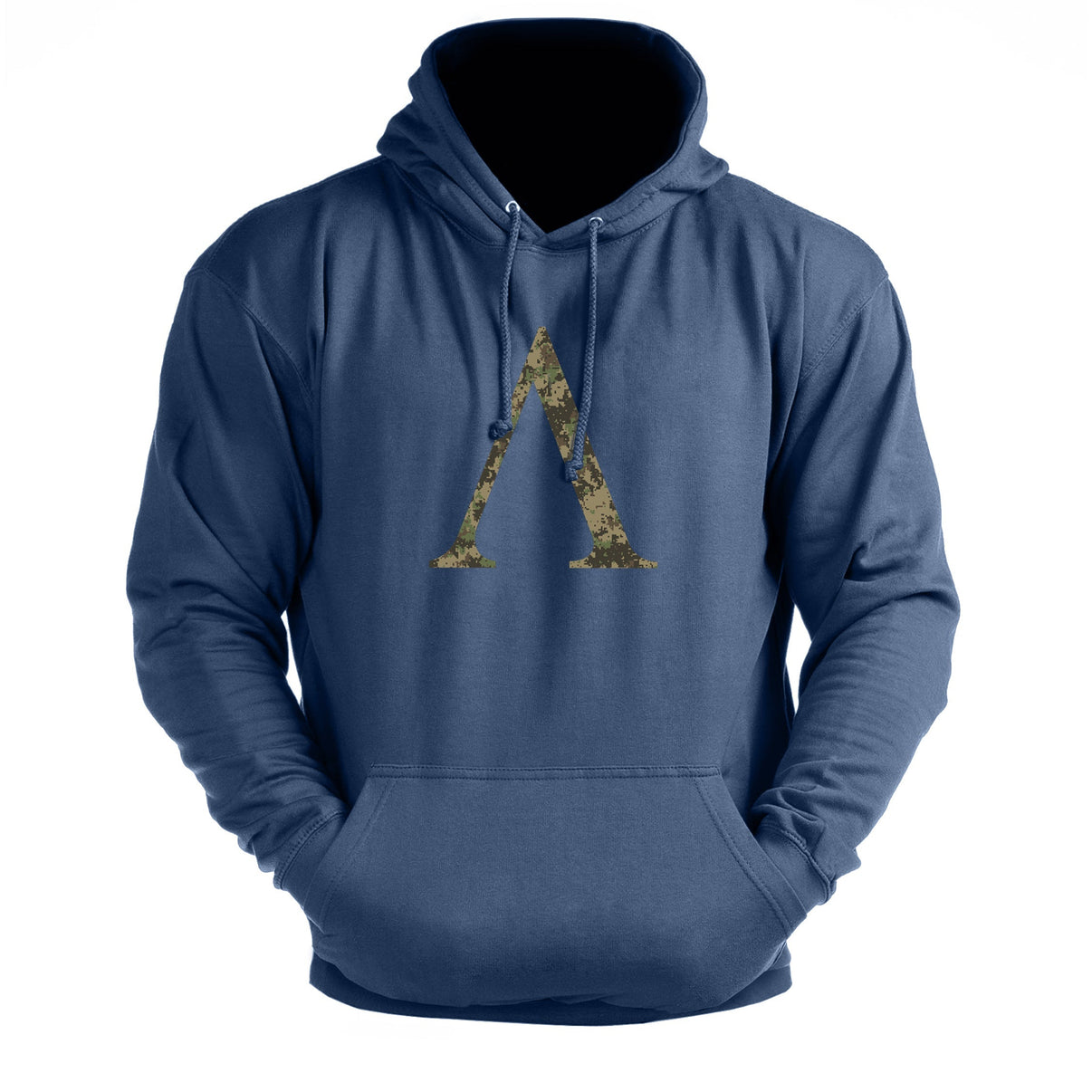 Spartan Symbol Woodland Camo - Gym Hoodie - Gymfit