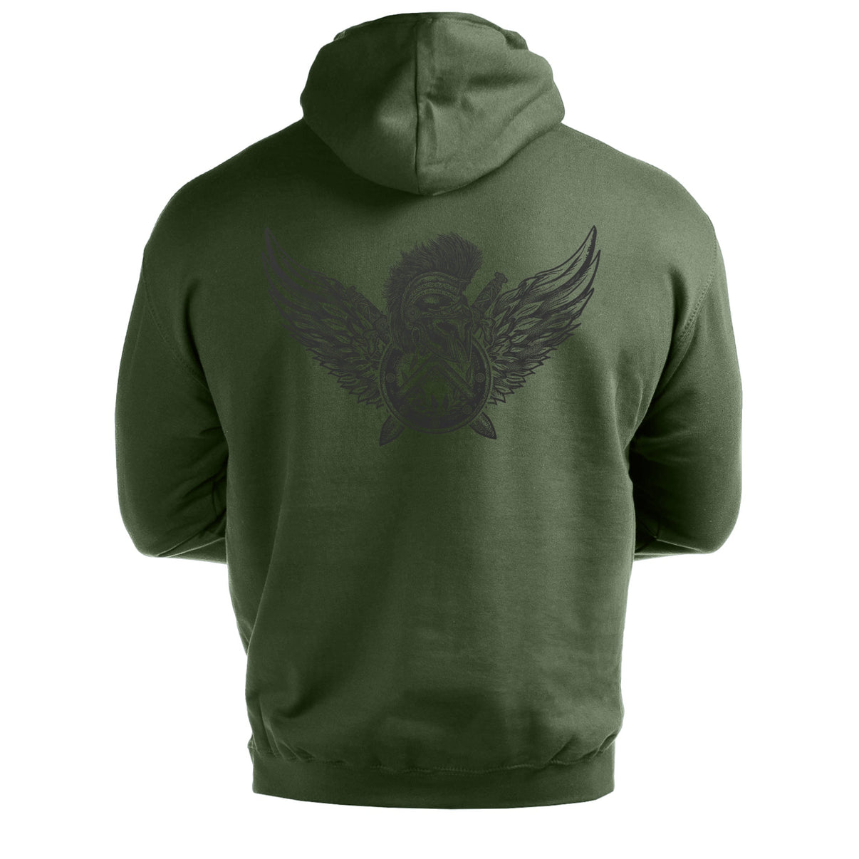 Spartan Wings - Spartan Forged - Gym Hoodie - Gymfit