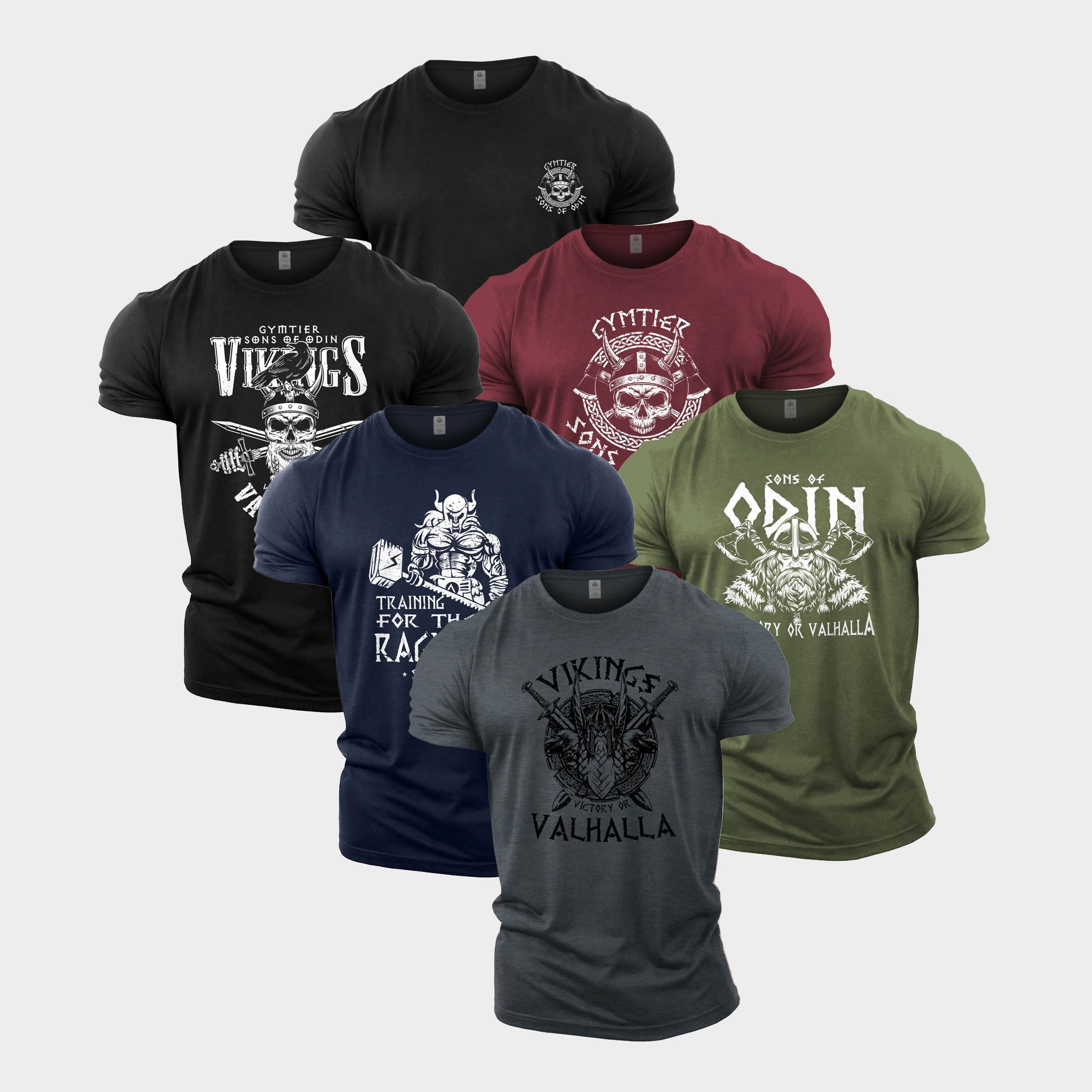 Staple Son Of Odin Gym T-Shirt 6 Pack - Gymfit