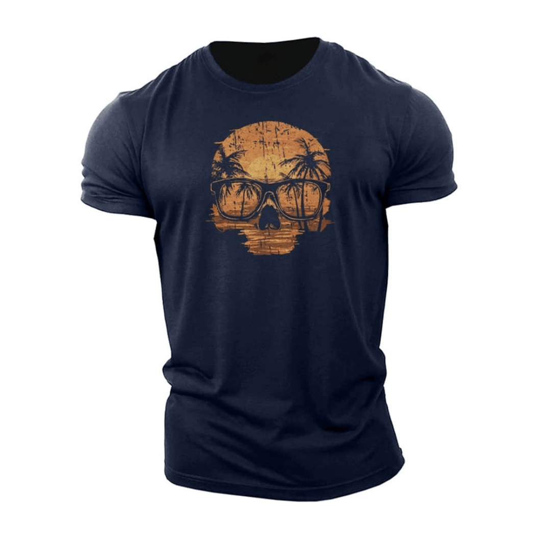 Sunset Skull T-Shirt - Gymfit