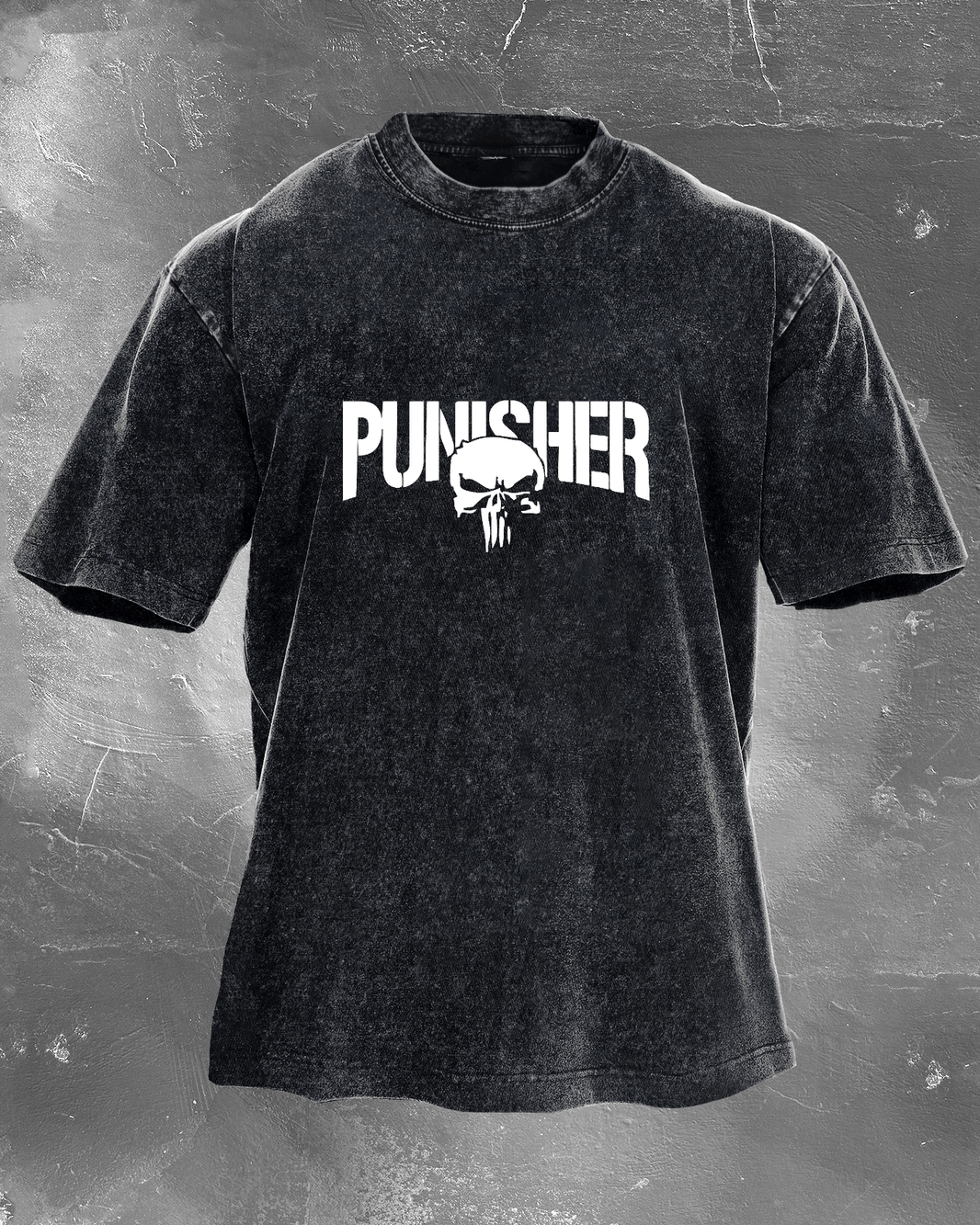 THE PUNISHER WASHED T - SHIRT - Gymfit