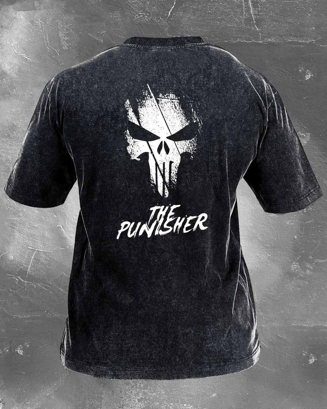 THE PUNISHER WASHED T - SHIRT - Gymfit