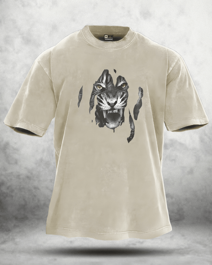 TIGER WASHED T - SHIRT - Gymfit