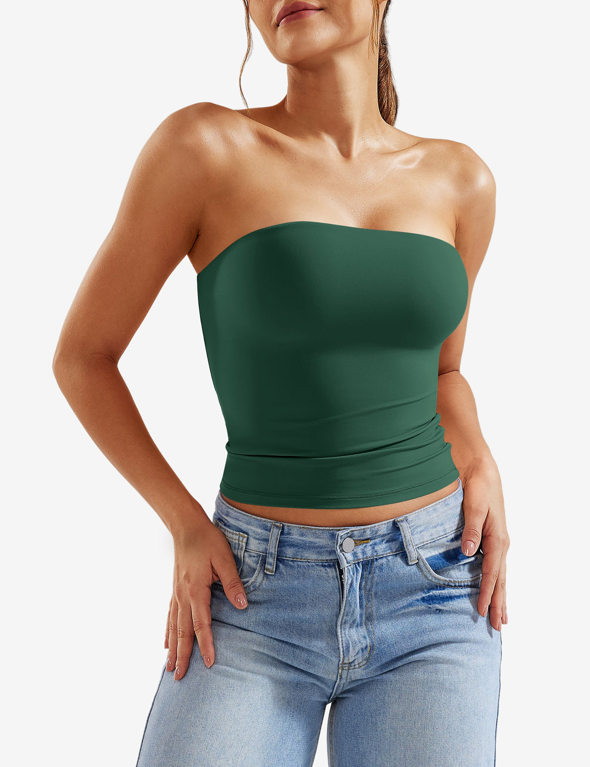 Gymfit Sophie Double Lined Tube Top - Gymfit