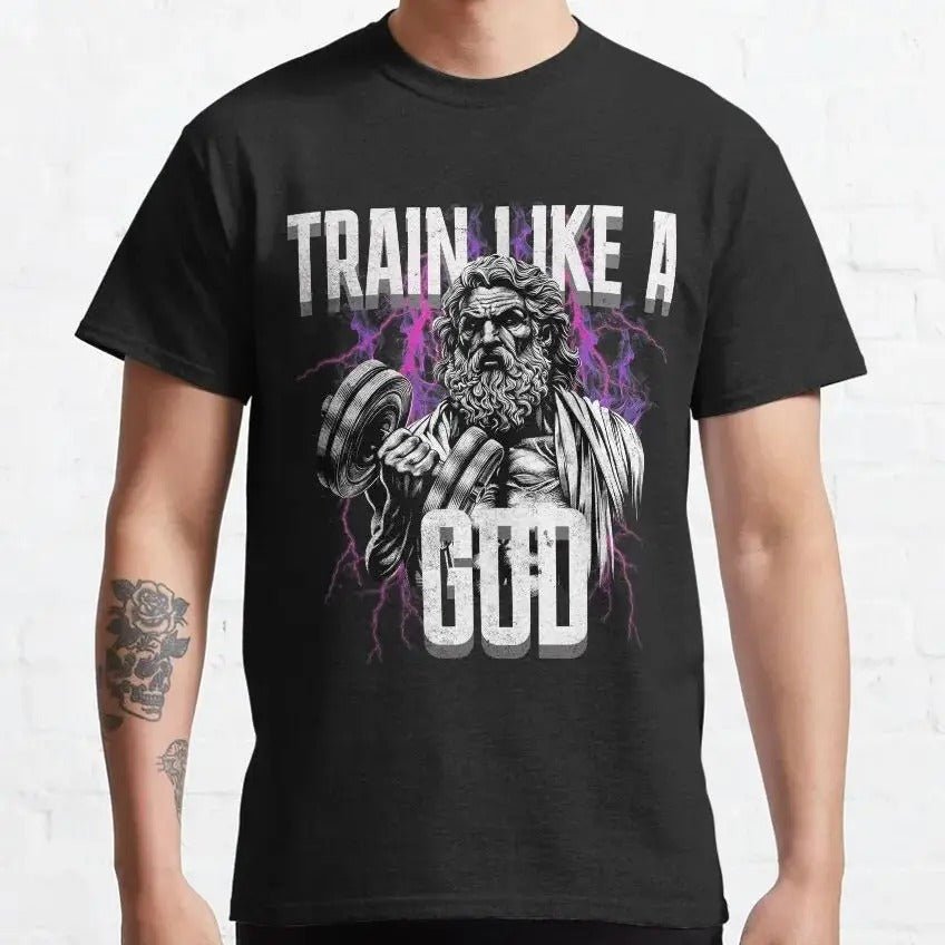 Train hard viking T-shirt - Gymfit