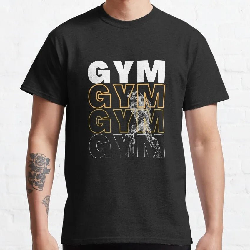 Train hard viking T-shirt - Gymfit