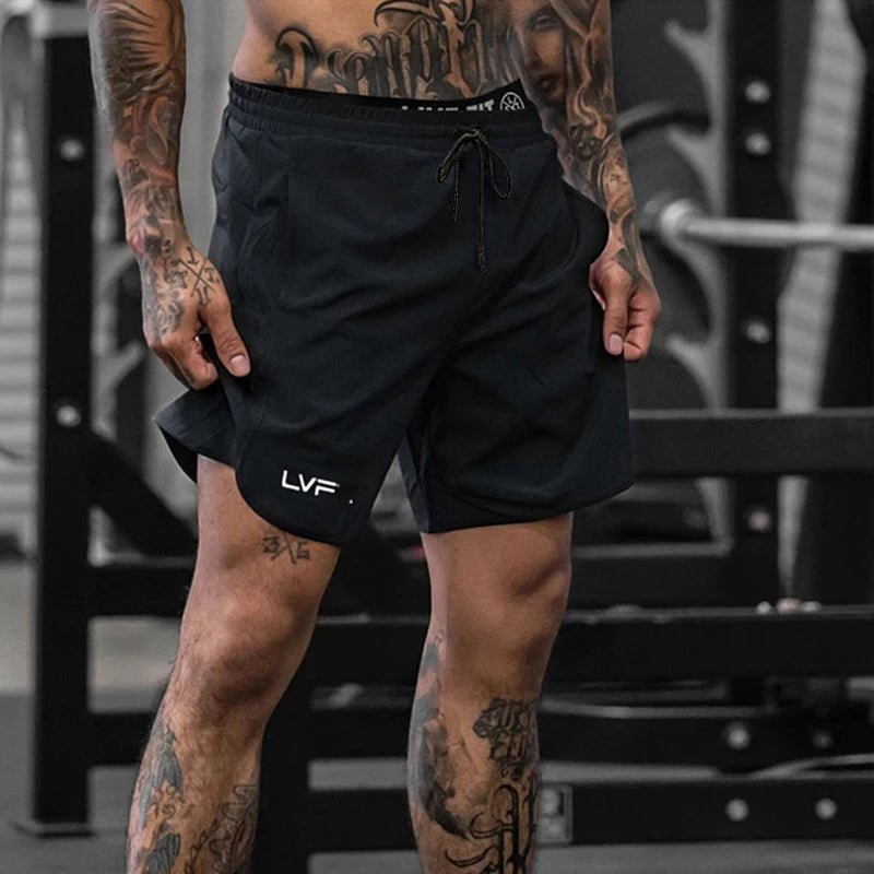 Träningsshorts LFV med Stretch - Gymfit