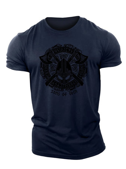 Viking Odin Axes T-shirt - Gymfit