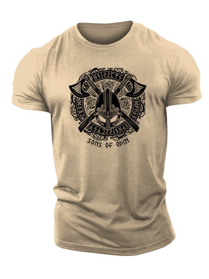 Viking Odin Axes T-shirt - Gymfit