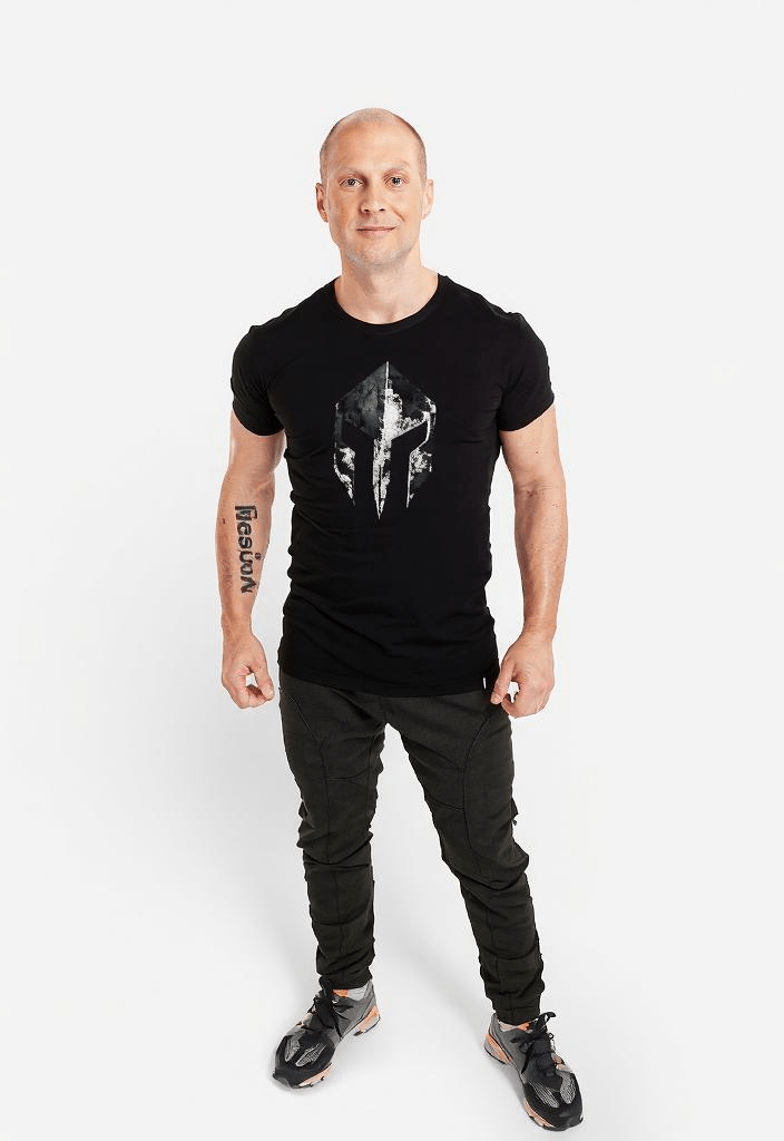 Warrior Battle Helmet T-Shirt - Gymfit