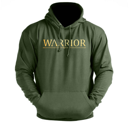 Warrior Gold - Spartan Forged - Gym Hoodie - Gymfit