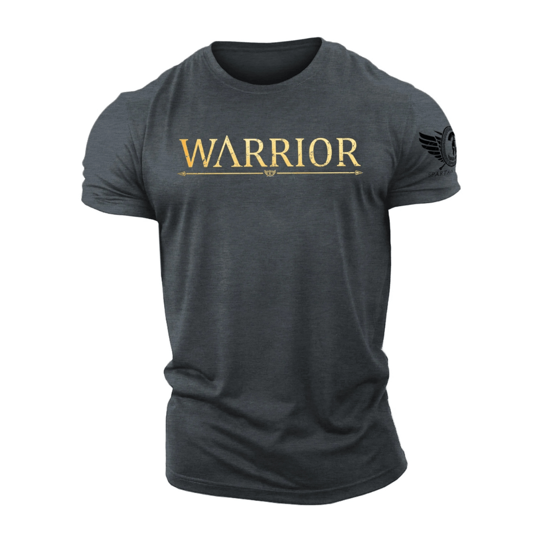 Warrior Gold Spartan T-Shirt - Gymfit