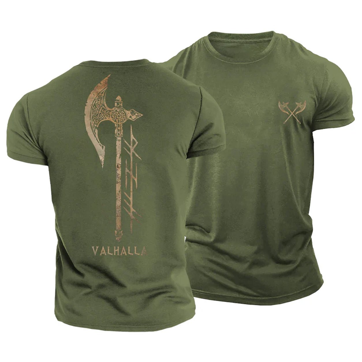 Krieger Valhalla Axt T-Shirt - Gymfit