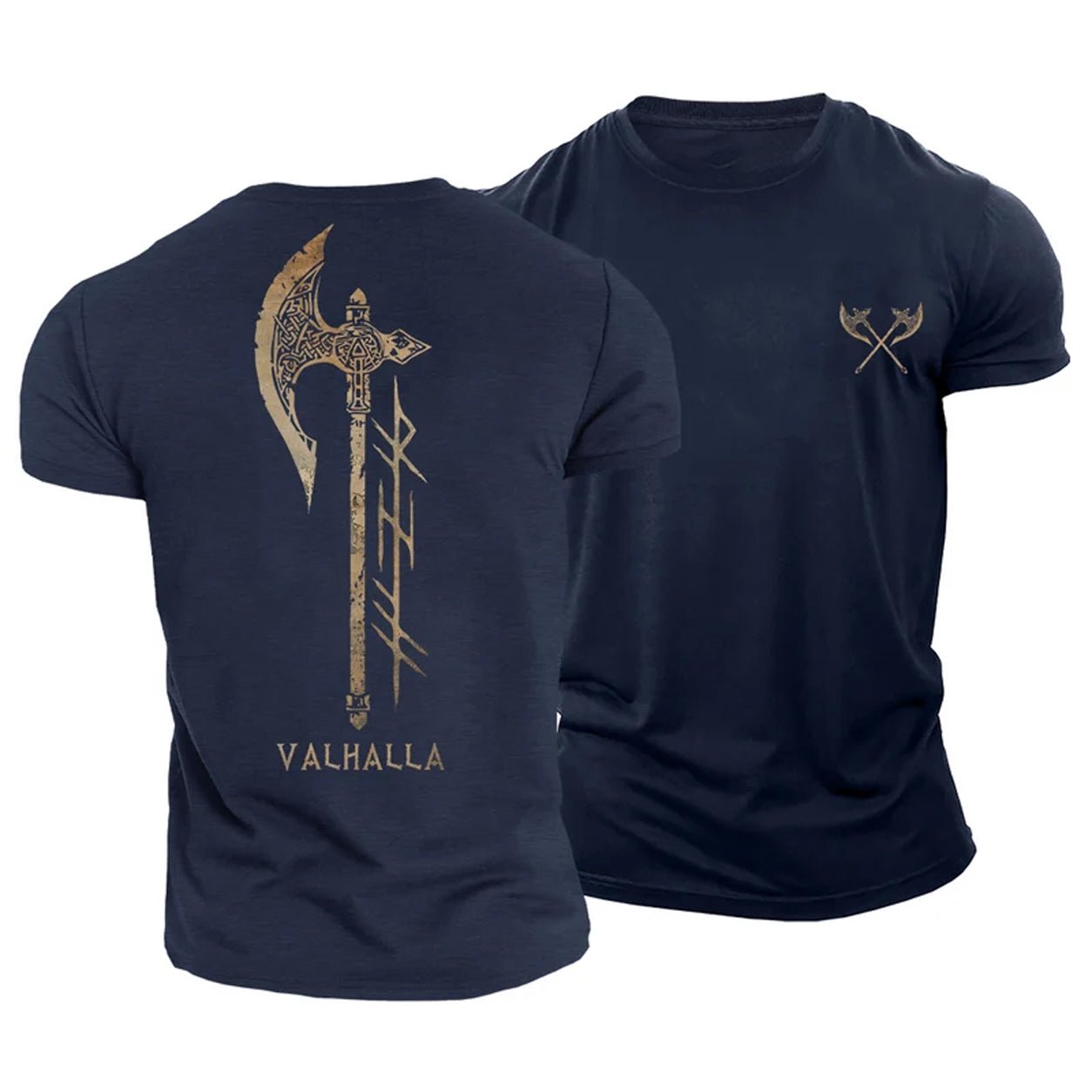 Krieger-Valhalla-Axt-T-Shirt - Gymfit