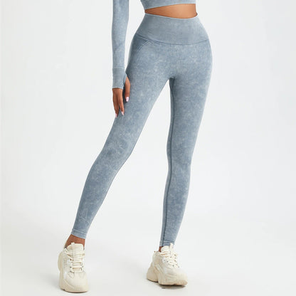 Washed seamless push - up leggings - Gymfit