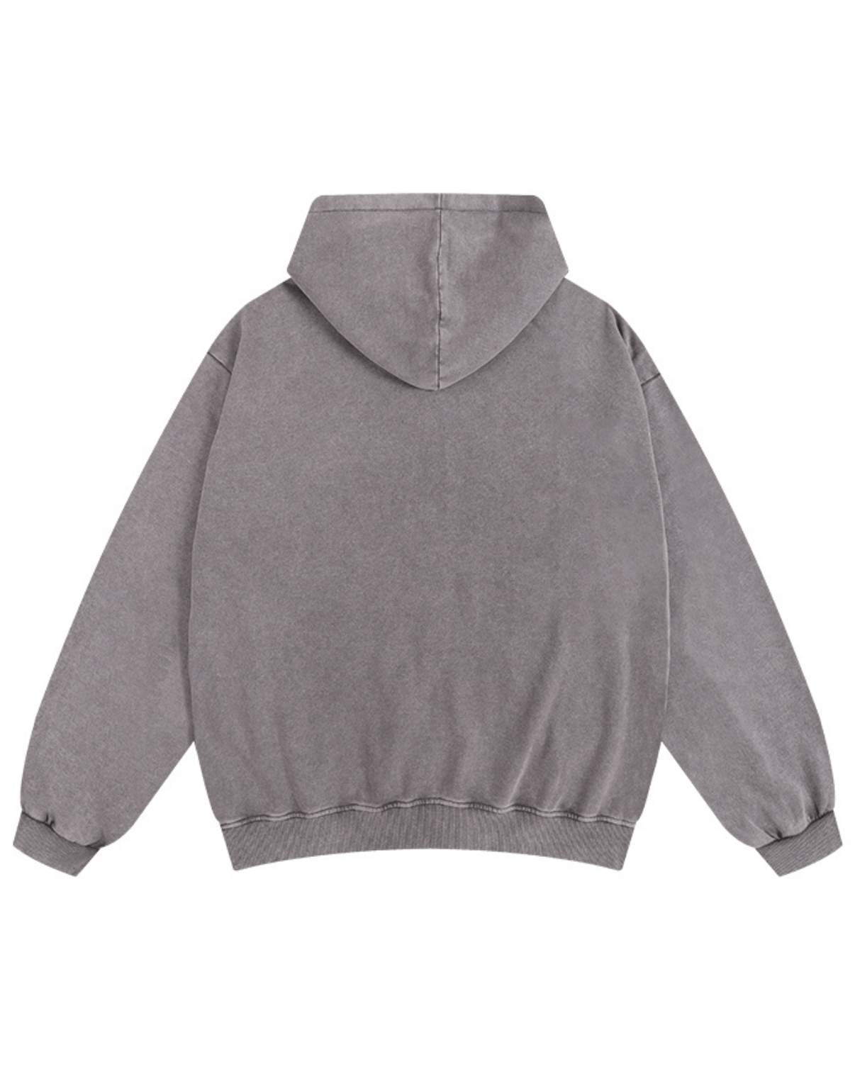 Washed Zipper Hoodie - Gymfit