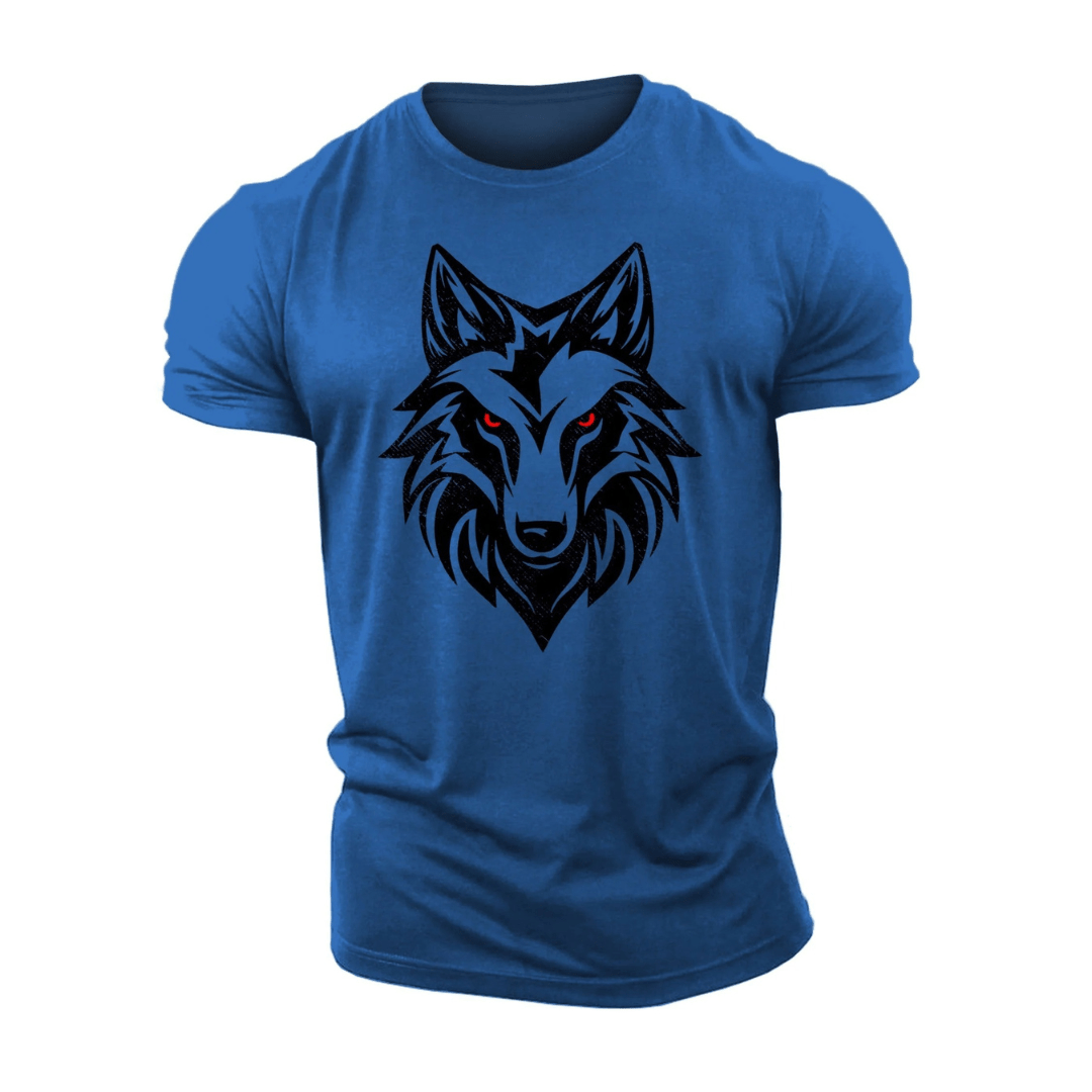 Wolf Red Eyes T-Shirt – Gymfit