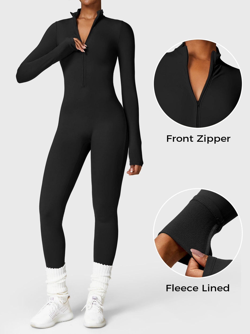 Gymfit Bella Fleece Jumpsuit